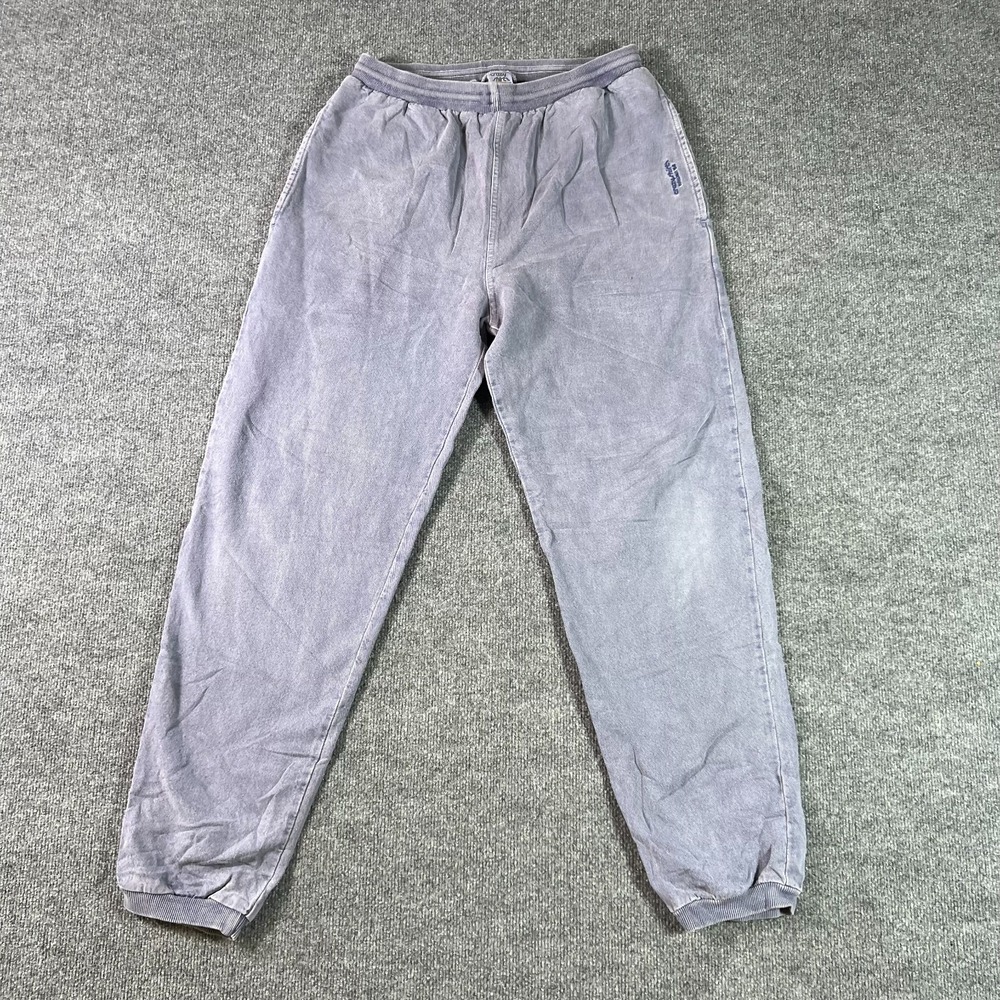 Vintage Crazy Shirts Hawaii Sweatpants Mens Large Purple Cotton Joggers USA
